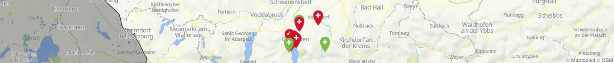 Map view for Pharmacies emergency services nearby Sankt Konrad (Gmunden, Oberösterreich)